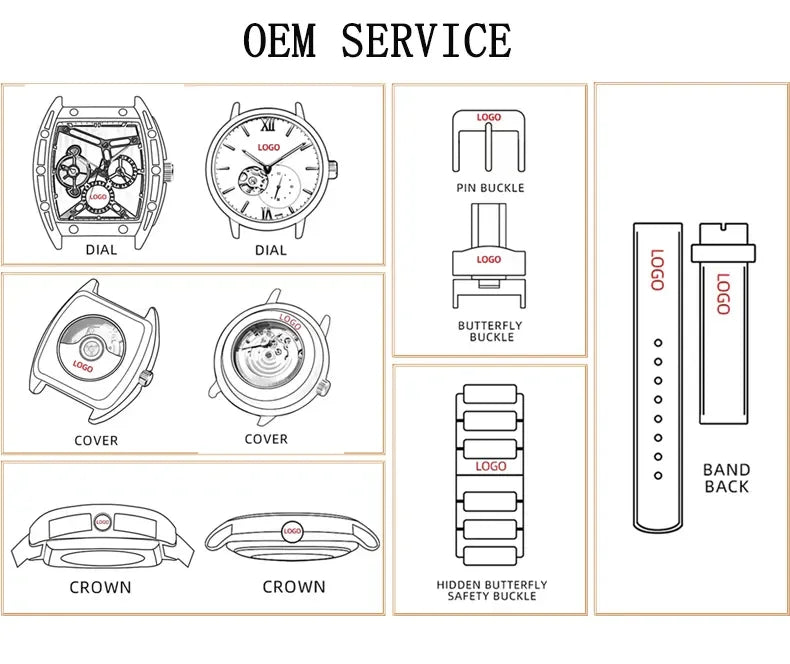 Relojes Hombre Rubber Automatic Watch Bands Self Winding Luxury Watches Men Style Design Dial Mechanical Watches for Men