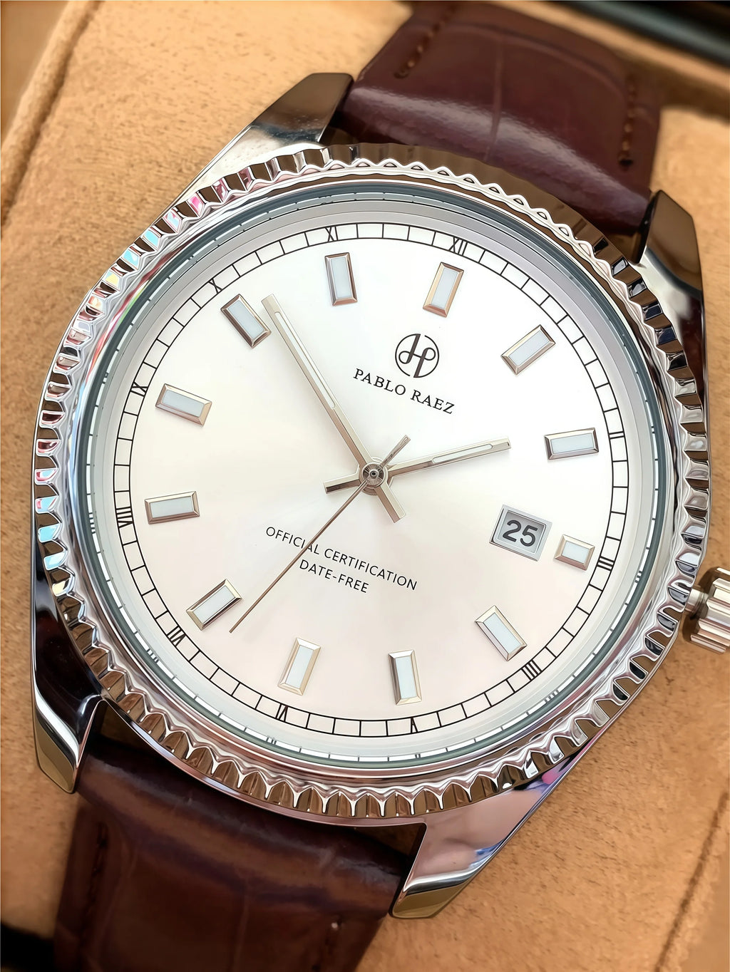 POEDAGAR Actual Photo Brand Top Luxury Man Watch Date Waterproof Luminous Leather Watches For Men High Quality Quartz Wristwatch