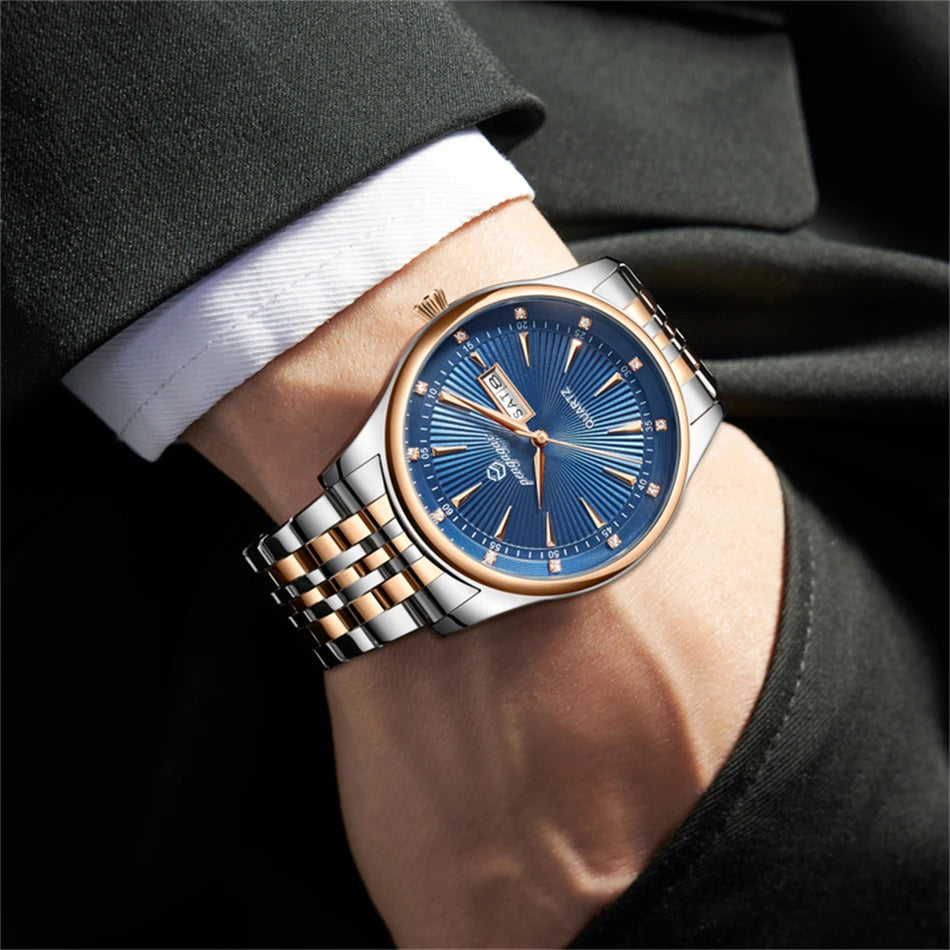 PENGAGAR Top Brand Luxury Fashion Diver Watch Men 30ATM Waterproof Date Clock Sport Watches Mens Quartz Wristwatch Relogio