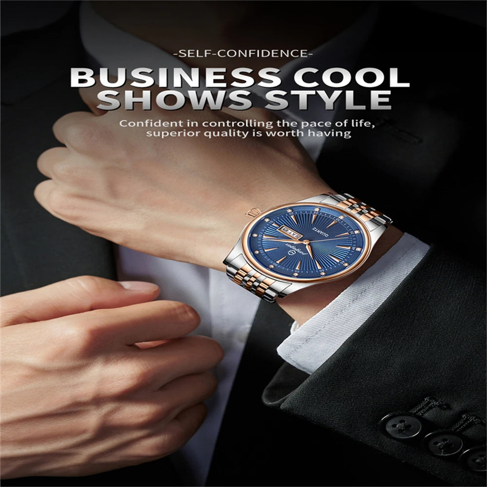 PENGAGAR Top Brand Luxury Fashion Diver Watch Men 30ATM Waterproof Date Clock Sport Watches Mens Quartz Wristwatch Relogio